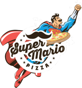 Логотип компании SuperMario Pizza