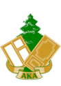 Логотип компании АКА магазин окон
