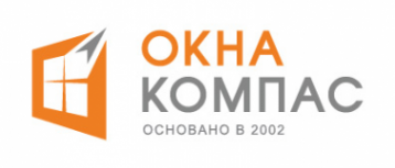 Логотип компании Окна Компас