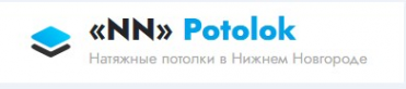 Логотип компании «NN» Potolok