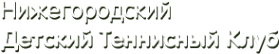 Логотип компании Нижегородский Детский Теннисный Клуб